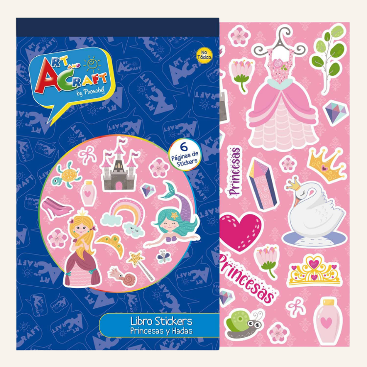 STICKERS PRINCESAS Y HADAS