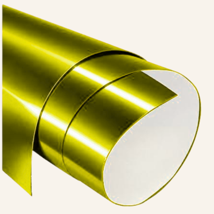 CARTULINA METALICA 50X70CM 220GR DORADA