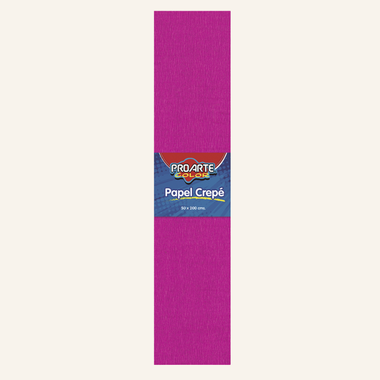 PAPEL CREPE PROARTE 50 X 200 CMS MAGENTA