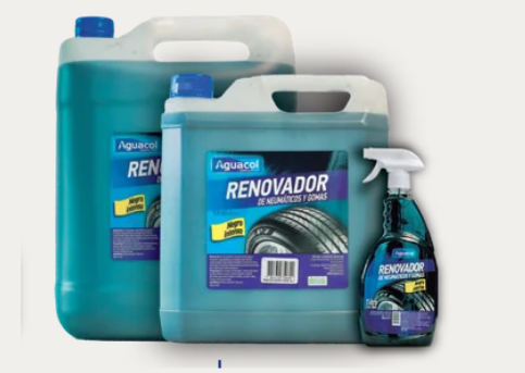 RENOVADOR DE GOMAS Y NEUMATICOS GRIS 5 LITROS