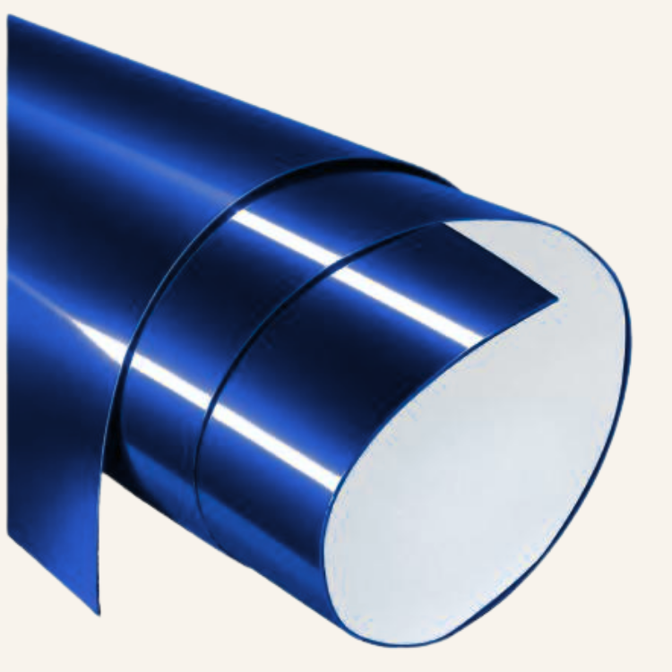 CARTULINA METALICA 50X70CM 220GR AZUL