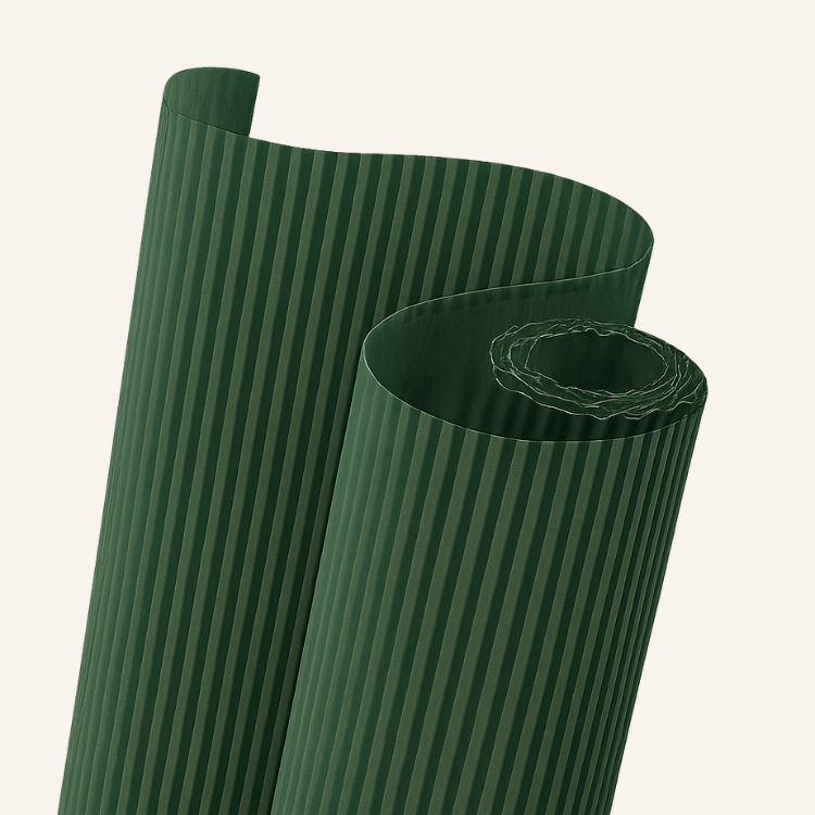 CARTON MICROCORRUGADO 50x70 VERDE OSCURO