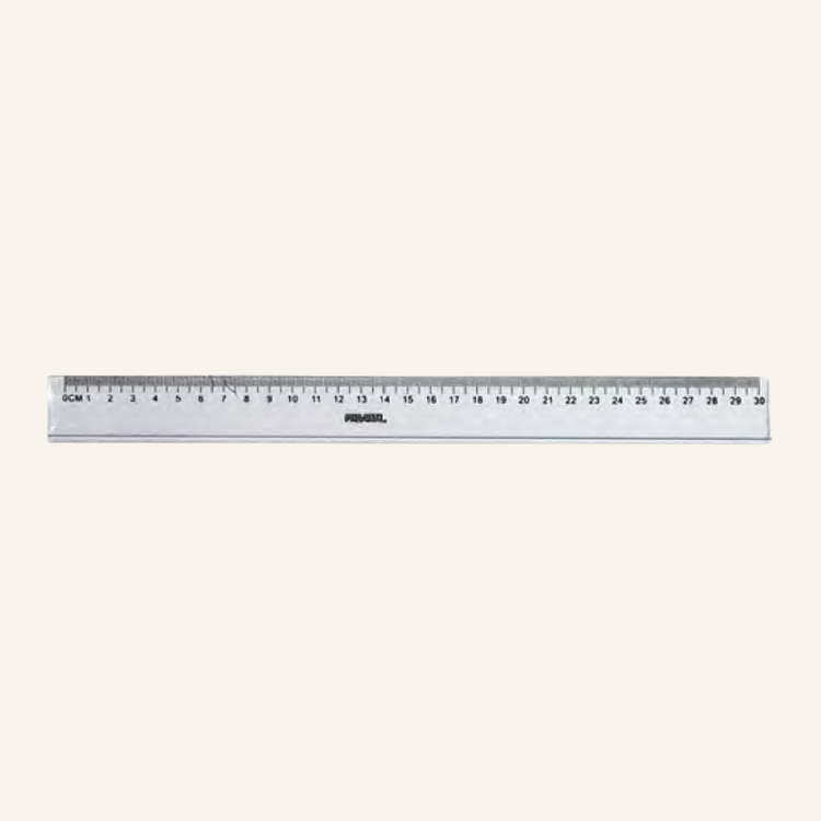 REGLA BISELADA PROARTE 30cm