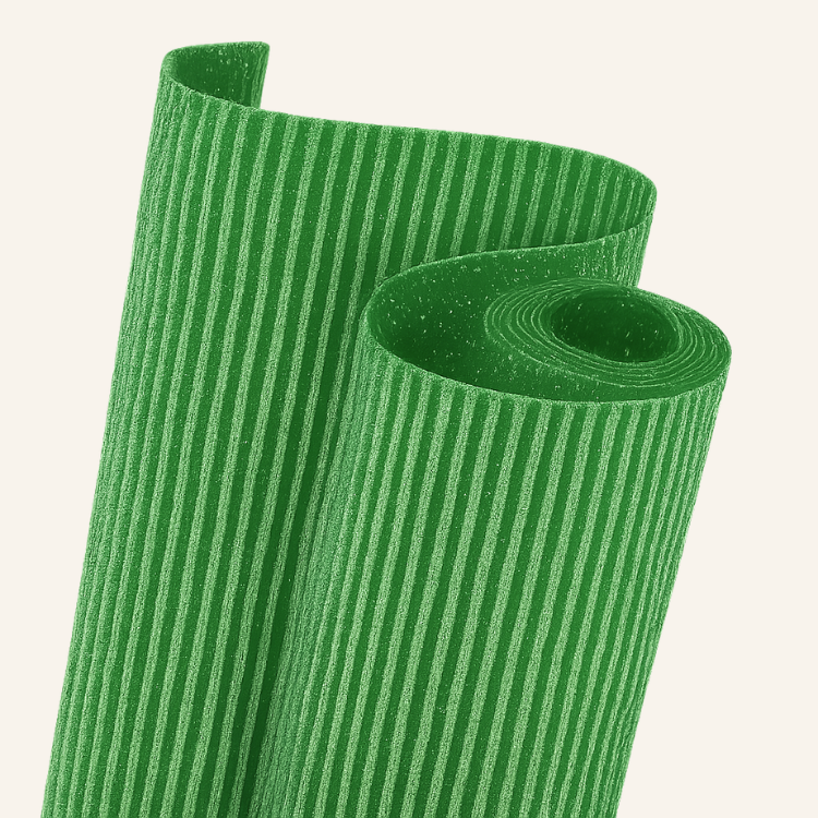 CARTON MICROCORRUGADO GLITTER 50x70 VERDE