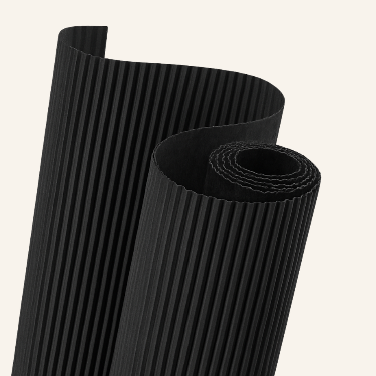 CARTON MICROCORRUGADO 50x70 NEGRO
