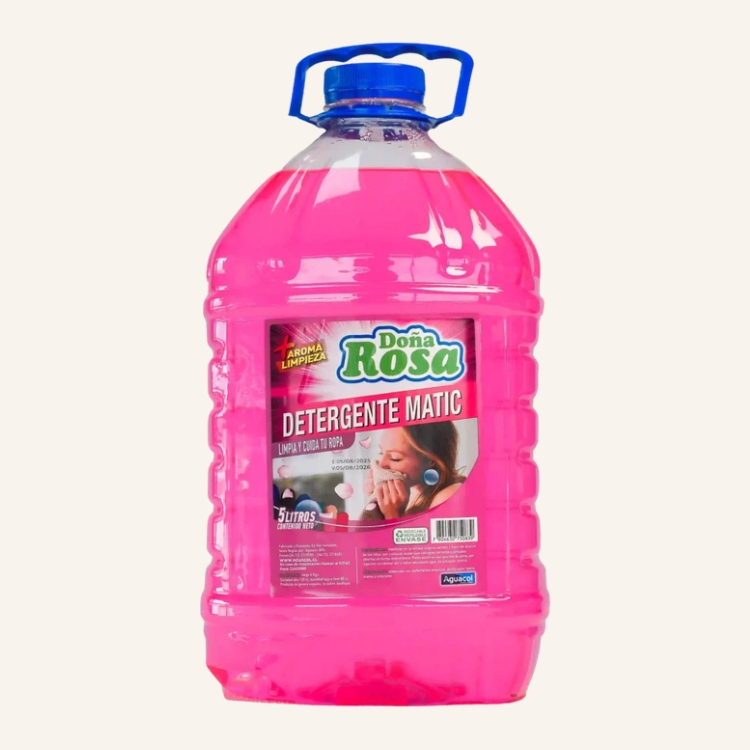 DETERGENTE MATIC ROSADO 5L
