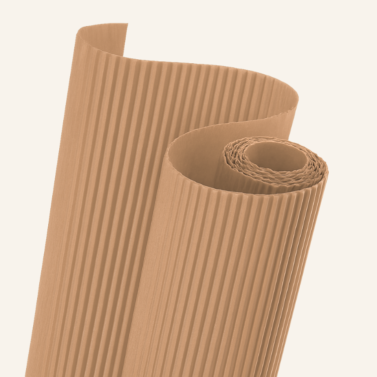 CARTON MICROCORRUGADO 50x70 BEIGE