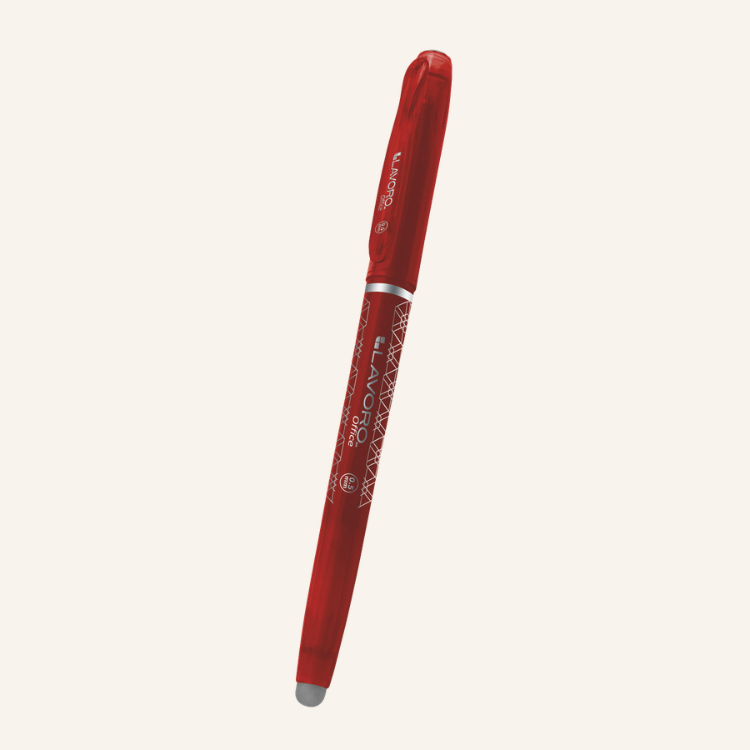 LAPIZ PASTA BORRABLE ROJO