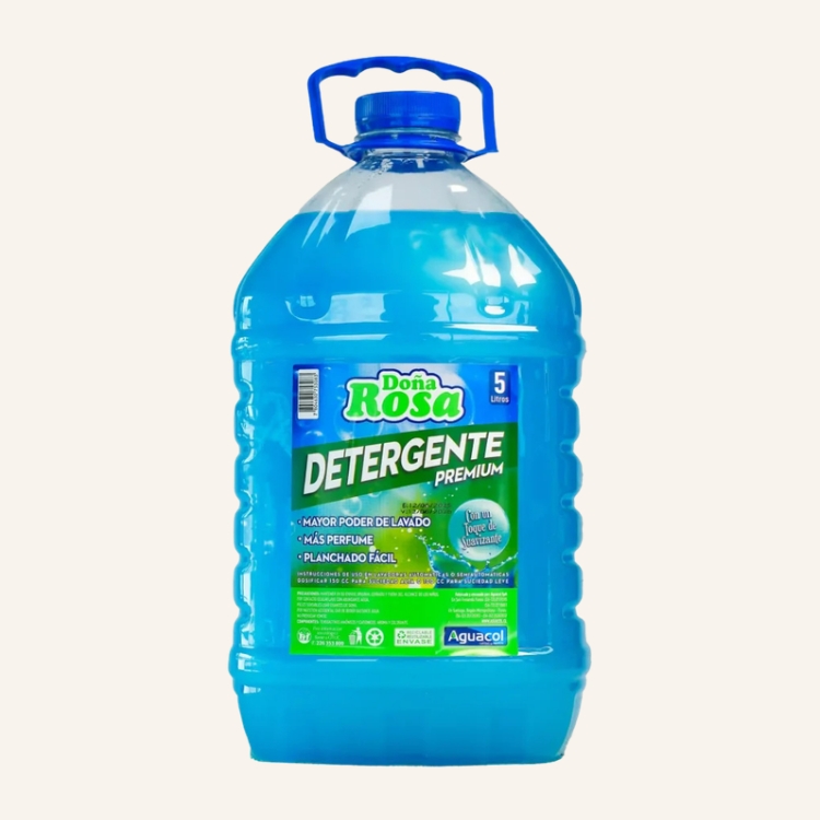 DETERGENTE PREMIUM CON SUAVIZANTE 5L