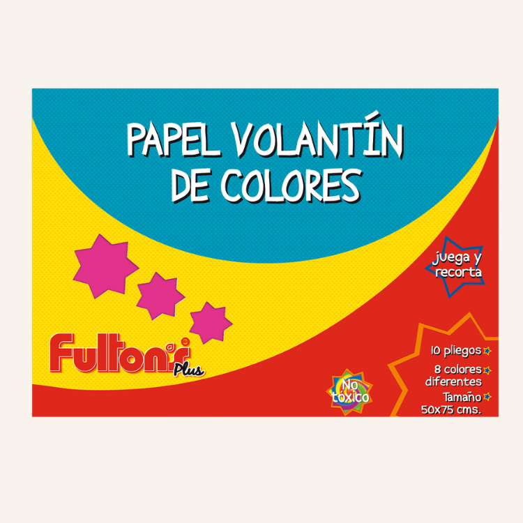 CARPETA PAPEL SEDA 10 HOJAS 8 COLORES