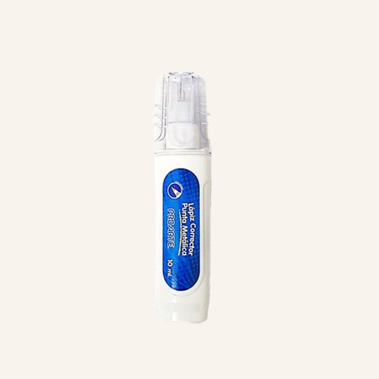 LAPIZ CORRECTOR PROARTE PUNTA DE METAL 10ML