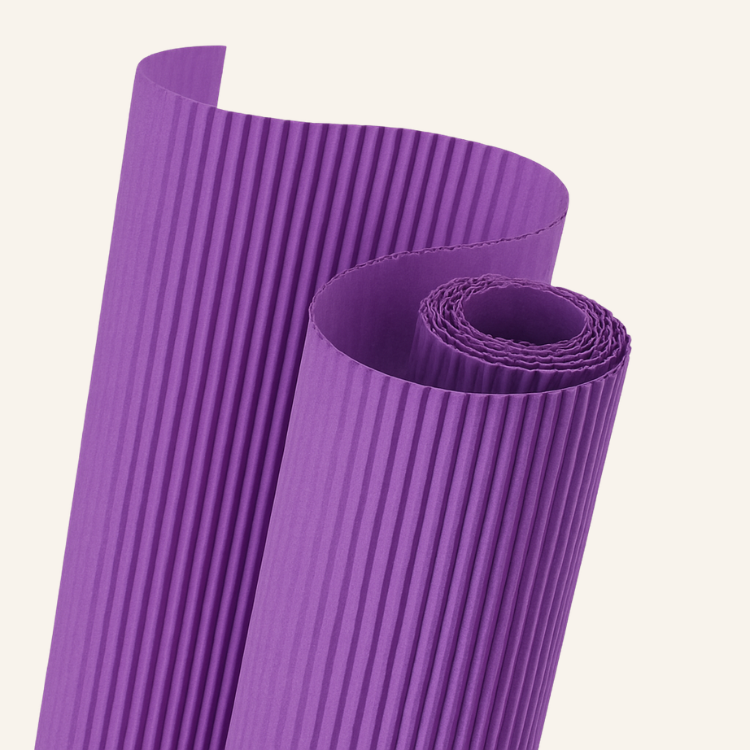 CARTON MICROCORRUGADO 50x70 VIOLETA