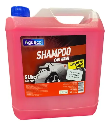 SHAMPOO PARA AUTOS 5L